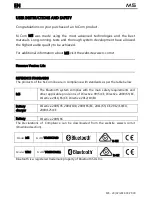 Preview for 1 page of N-Com M5 User Instructions And Safety