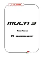 N-Com multi 3 User Instructions preview