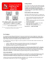 N Gauge Society GWR Meat Van Mica A/B NGSK0100 Manual preview