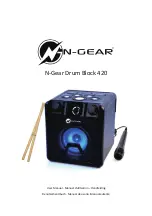 Предварительный просмотр 1 страницы N-Gear Drum Block 420 User Manual