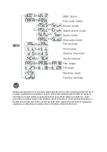 Preview for 49 page of N-Gear MOVE WASH LIGHT 7 User Manual