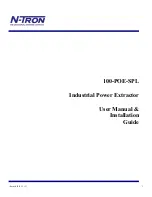 N-Tron 100-POE-SPL User Manual & Installation Manual preview