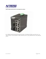 Предварительный просмотр 5 страницы N-Tron 7012FX2 Series User Manual & Installation Manual