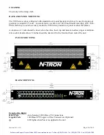 Предварительный просмотр 10 страницы N-Tron 7026 Series User Manual & Installation Manual