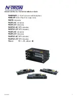 Preview for 3 page of N-Tron 900-N Series Installation & User Manual