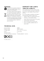 Preview for 16 page of N8WERK HM9112DA-GS Operating Instructions Manual