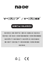 NA-DE V-BUS7 Installation Manual предпросмотр