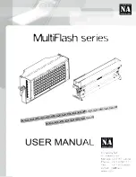 Предварительный просмотр 1 страницы NA MultiFlash JR User Manual