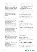 Preview for 8 page of NAAVA Duo N100x210 User Manual