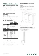 Preview for 17 page of NAAVA Duo N100x210 User Manual