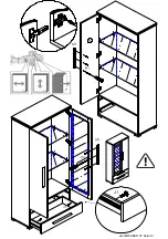 Preview for 12 page of NABBI LEVERKUSEN Witryna Assembly Instructions Manual