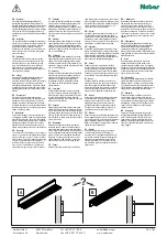 Предварительный просмотр 4 страницы Naber Liente LED Wandboard 7062395 Installation Instructions Manual