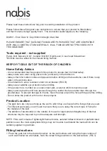 Preview for 1 page of Nabis Elixir D02581 Quick Start Manual