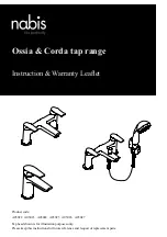 Предварительный просмотр 1 страницы Nabis Ossia & Corda A05022 Instructions Manual