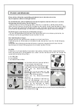 Preview for 28 page of NABO GSV 1045 Instruction Manual