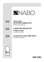 NABO KGK 2390 Instruction Booklet preview