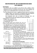 Preview for 7 page of NABO KGR 2122 Instructions For Use Manual