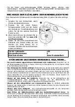 Preview for 11 page of NABO KGR 2122 Instructions For Use Manual