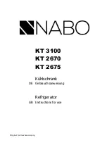 NABO KT 3100 Instructions For Use Manual preview