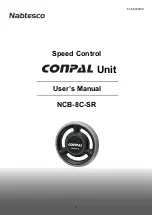 Nabtesco CONPAL NCB-8C-SR User Manual preview