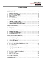 Preview for 2 page of Nabtesco GM Series Operation Manual