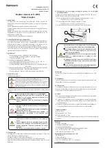 Предварительный просмотр 6 страницы Nabtesco N-D231 Instruction Manual