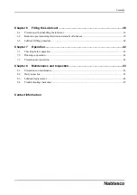 Preview for 3 page of Nabtesco RV RH C Series Operation Manual