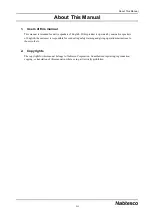 Preview for 6 page of Nabtesco RV RH E Series Operation Manual