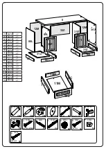 Preview for 3 page of Nabytok Aldo GL 1401 Assembly And User'S Manual