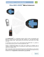 NAC Intercom BlueNAC-3000 User Manual preview