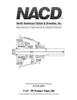 Preview for 1 page of NACD 11.5 Instruction Manual