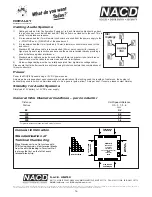 Предварительный просмотр 1 страницы NACD Noralsy MIHP/6 Installation Instructions Manual