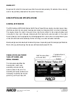 Preview for 9 page of NACD SP214AM Installation Operation & Maintenance