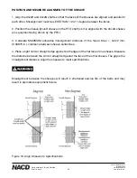 Preview for 32 page of NACD SP214AM Installation Operation & Maintenance