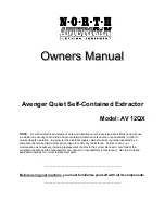 Nacecare Avenger AV 12QX Owner'S Manual preview