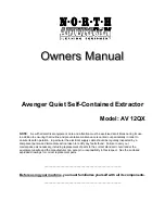 Предварительный просмотр 1 страницы Nacecare Avenger AV 12QX Owner'S Manual