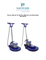 Nacecare NA Floor Machine Owner'S Manual preview