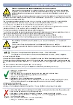 Preview for 7 page of Nacecare RSV 130-11 Owner'S Instructions Manual