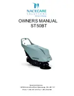 Предварительный просмотр 1 страницы Nacecare Sweeptec ST50BT Owner'S Manual