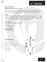 Preview for 11 page of Nacon GM-105 Instruction Booklet