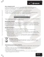 Preview for 15 page of Nacon GM-105 Instruction Booklet