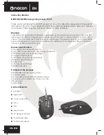 Preview for 2 page of Nacon GM-400L Instruction Booklet