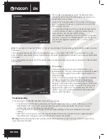 Preview for 6 page of Nacon GM-400L Instruction Booklet