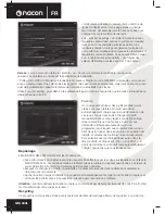 Preview for 12 page of Nacon GM-400L Instruction Booklet