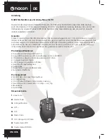 Preview for 14 page of Nacon GM-400L Instruction Booklet