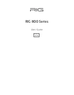 Nacon PLANTRO-RIG800HDV2 User Manual preview