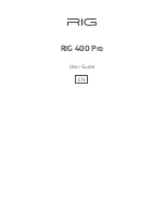 Preview for 1 page of Nacon RIG 400 Pro User Manual