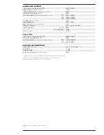 Предварительный просмотр 2 страницы NAD 208THX Specification Sheet