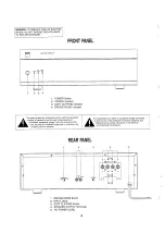 Предварительный просмотр 4 страницы NAD 216 Service Manual