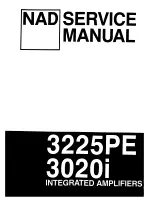 NAD 3020i Service Manual preview